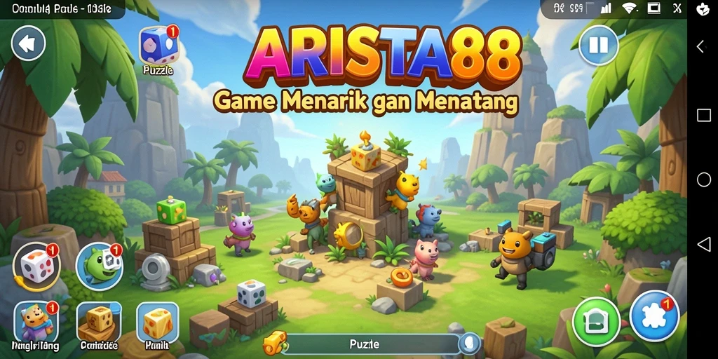 Menampilkan gameplay seru dari ARISTA88 dengan berbagai teka-teki menantang.
