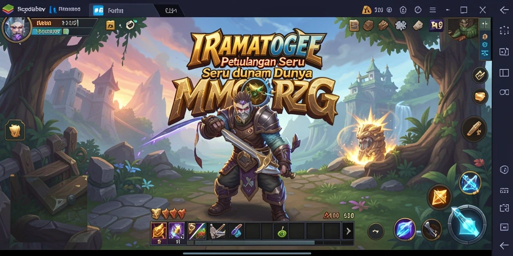 Screenshot gameplay mendebarkan di dunia <strong>IRAMATOGEL</strong>.