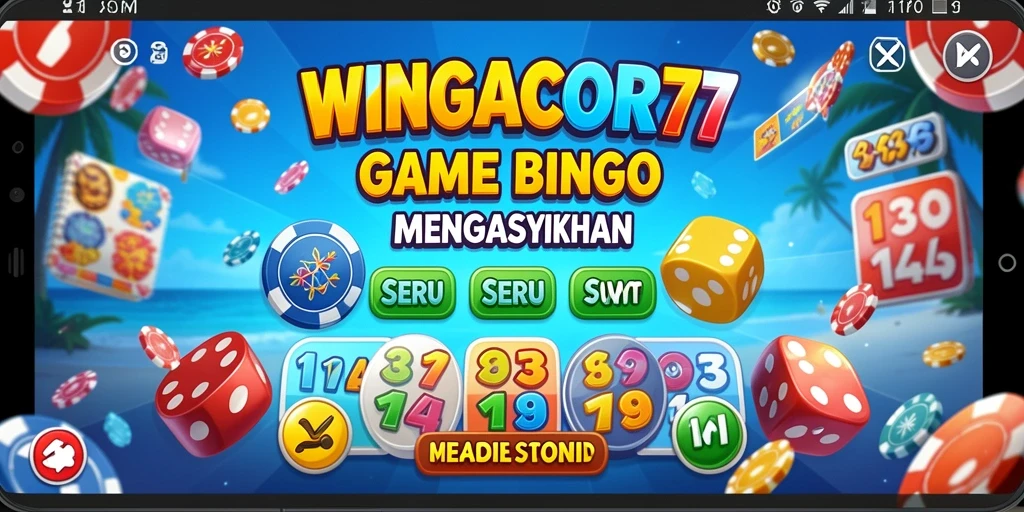 Tampilan gameplay Bingo yang seru dan interaktif di WINGACOR77.